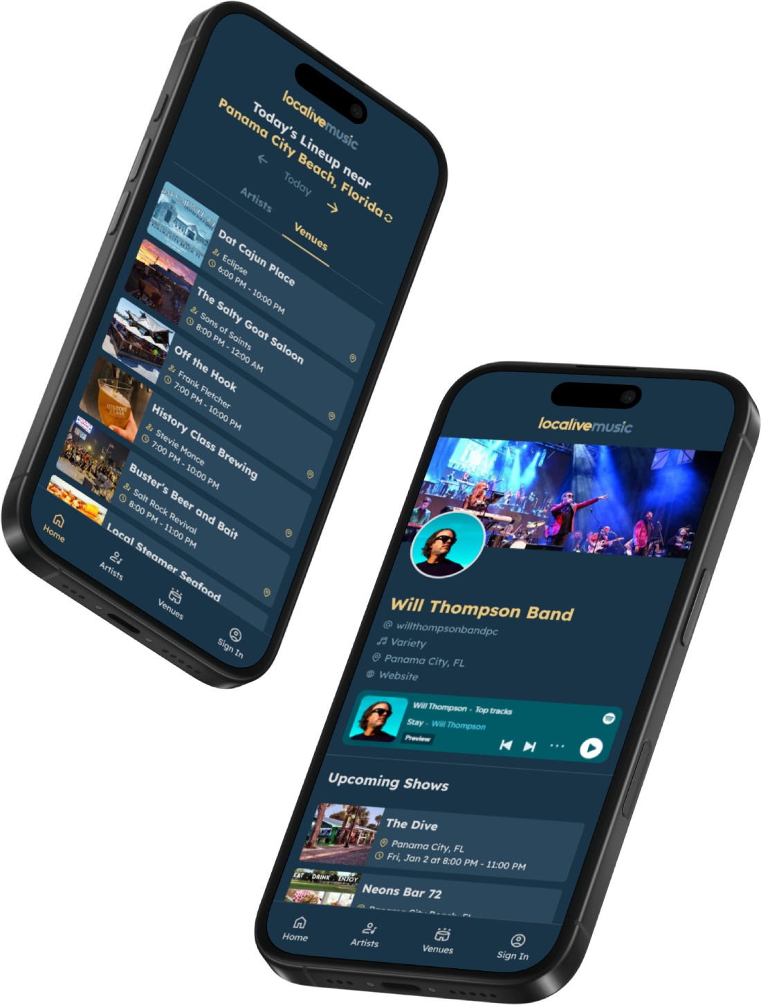 Local List. Music LocaliveMusic | Find Local Live Music Near You